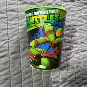 2012 TMNT 16 oz Collectible Plastic Party Cup Teenage Mutant Ninja Turtles